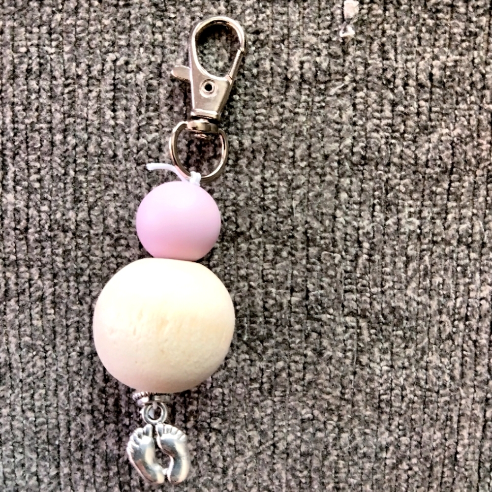 Lactation belly beads badge reel accessories tool
